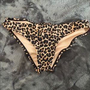 Xhilaration cheetah cheeky bikini bottoms